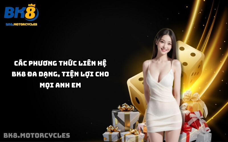 Các kênh liên hệ chính thức của nhà cái BK8: Chat, Telegram, Email