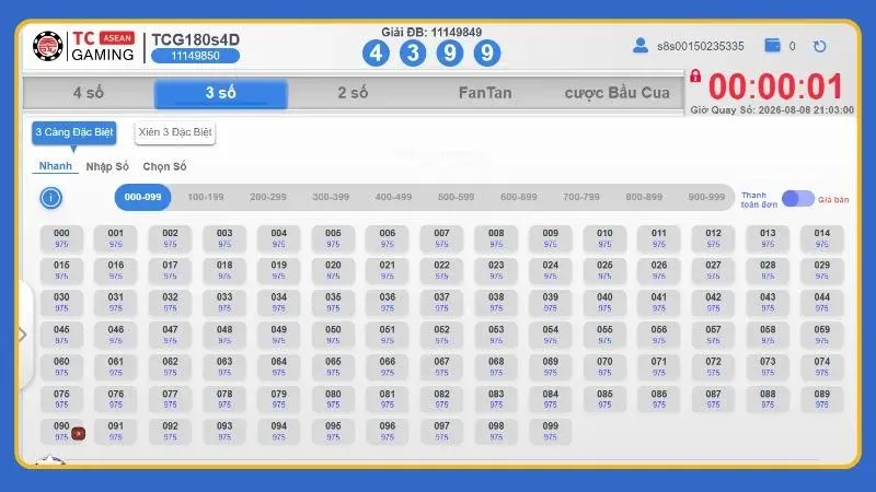 Bảng cược tổng hợp nhiều lựa chọn với cách tính thưởng rõ ràng